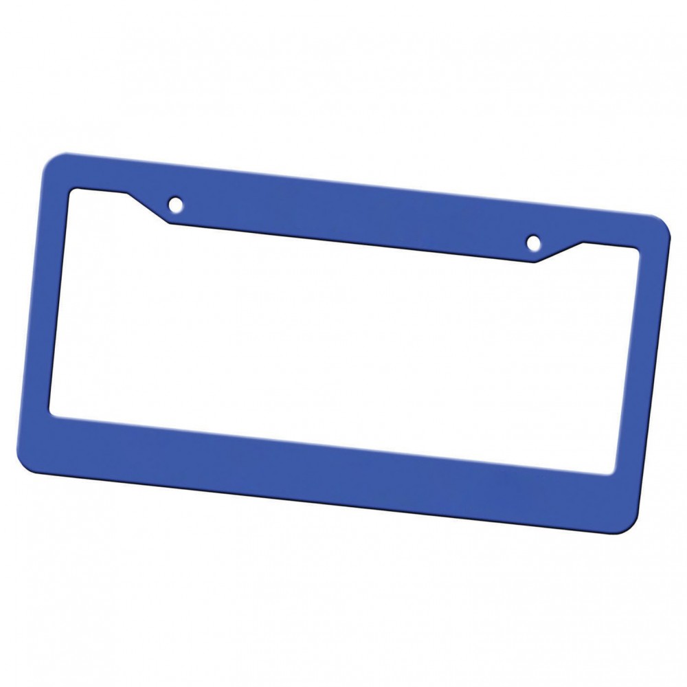 Custom Printed Plastic Automobile License Plate Frame Custom Printed Plastic Automobile License Plate Frame