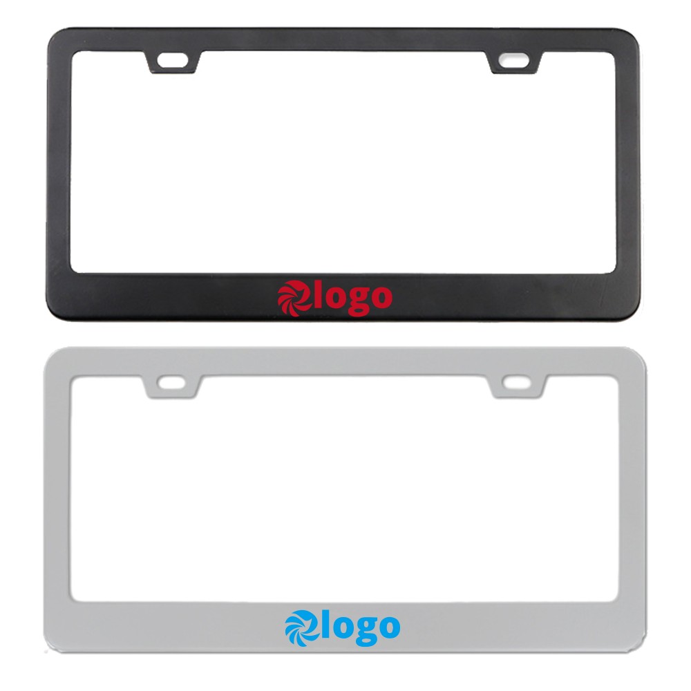 Personalized Aluminum Alloy License Plate Frames with Logo Personalized Aluminum Alloy License Plate Frames with Logo
