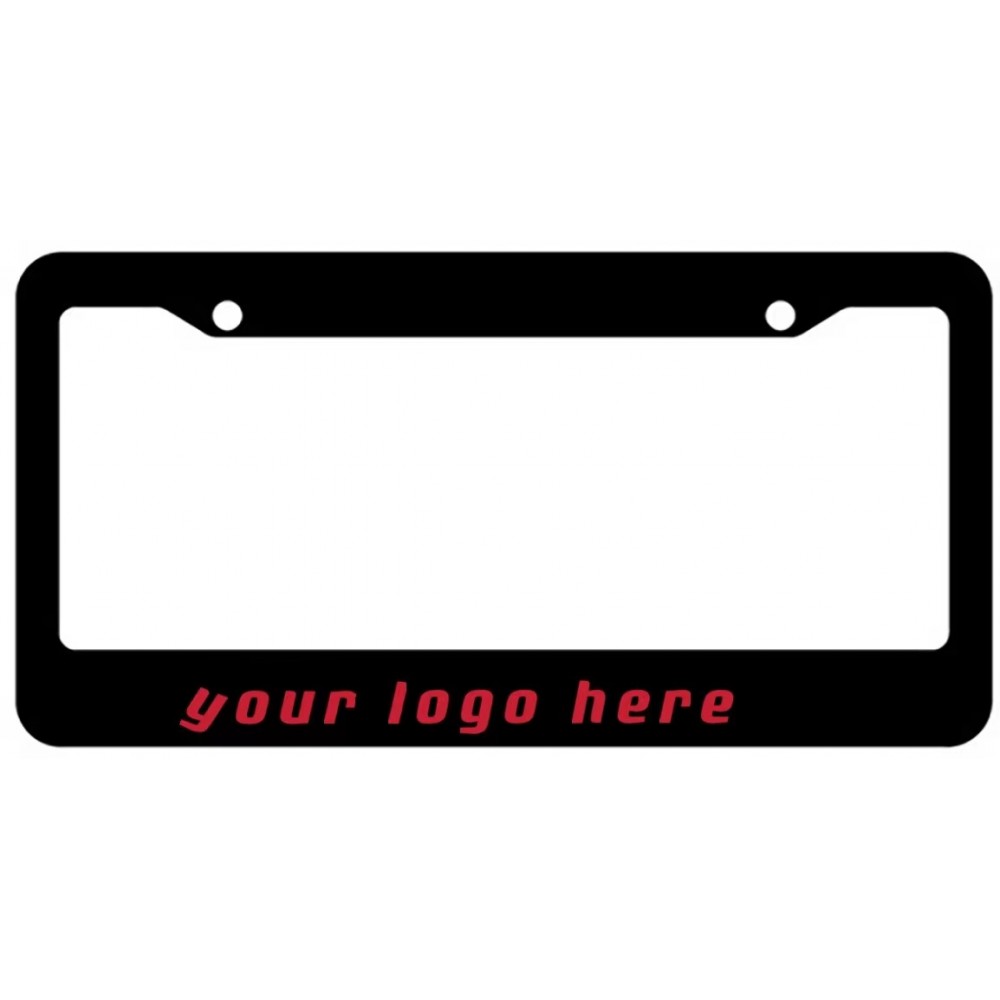 ABS License Plate Frame with Logo