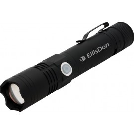 Personalized Rechargeable 3W Aluminum Focus Flashlight
