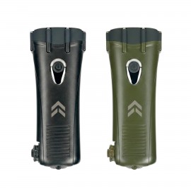 Self-Powered Hand Crank Emergency Dynamo Flashlight with Logo