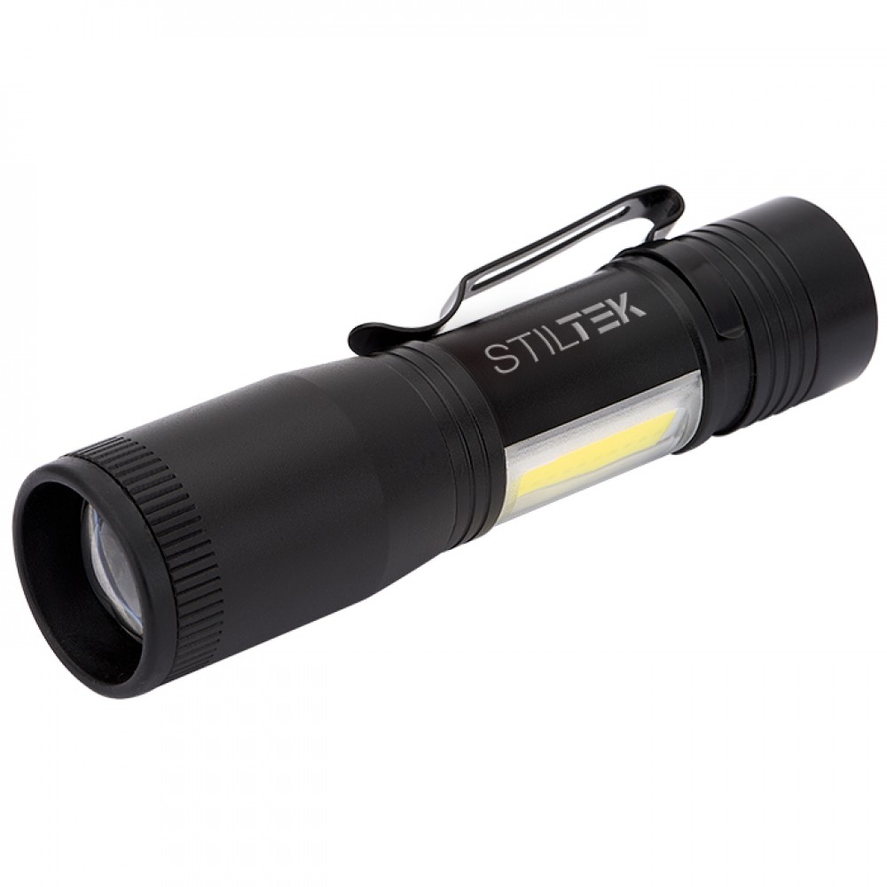 Logo Imprinted Channel LED / COB Flashlight Logo Imprinted Channel LED / COB Flashlight