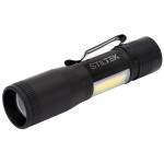 Logo Imprinted Channel LED / COB Flashlight