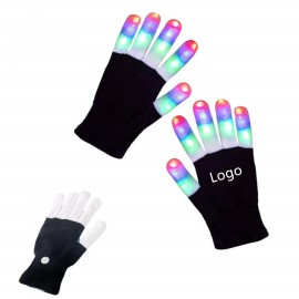 Logo Branded Led Light Up Gloves