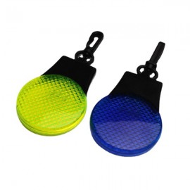 Safety Reflector LED Blinking Light Clip with Logo