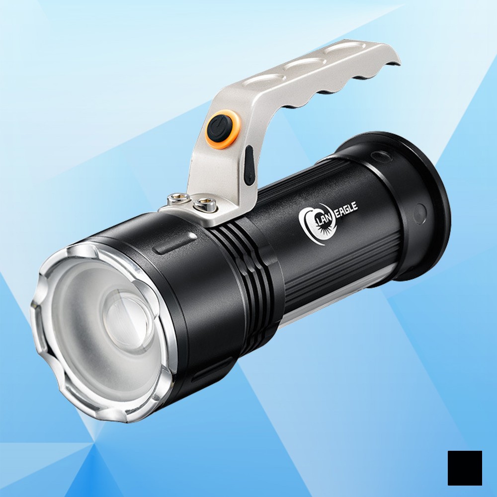 Rechargeable Flashlight w/ Handle with Logo