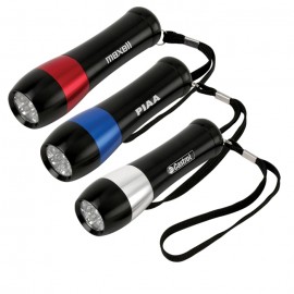 Saturn Flashlight (9 LED) Custom Imprinted