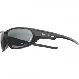 Logo Branded Komet Smoke Safety Glasses
