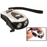 Custom Imprinted Pocket Dynamo Dual-LED Flashlight