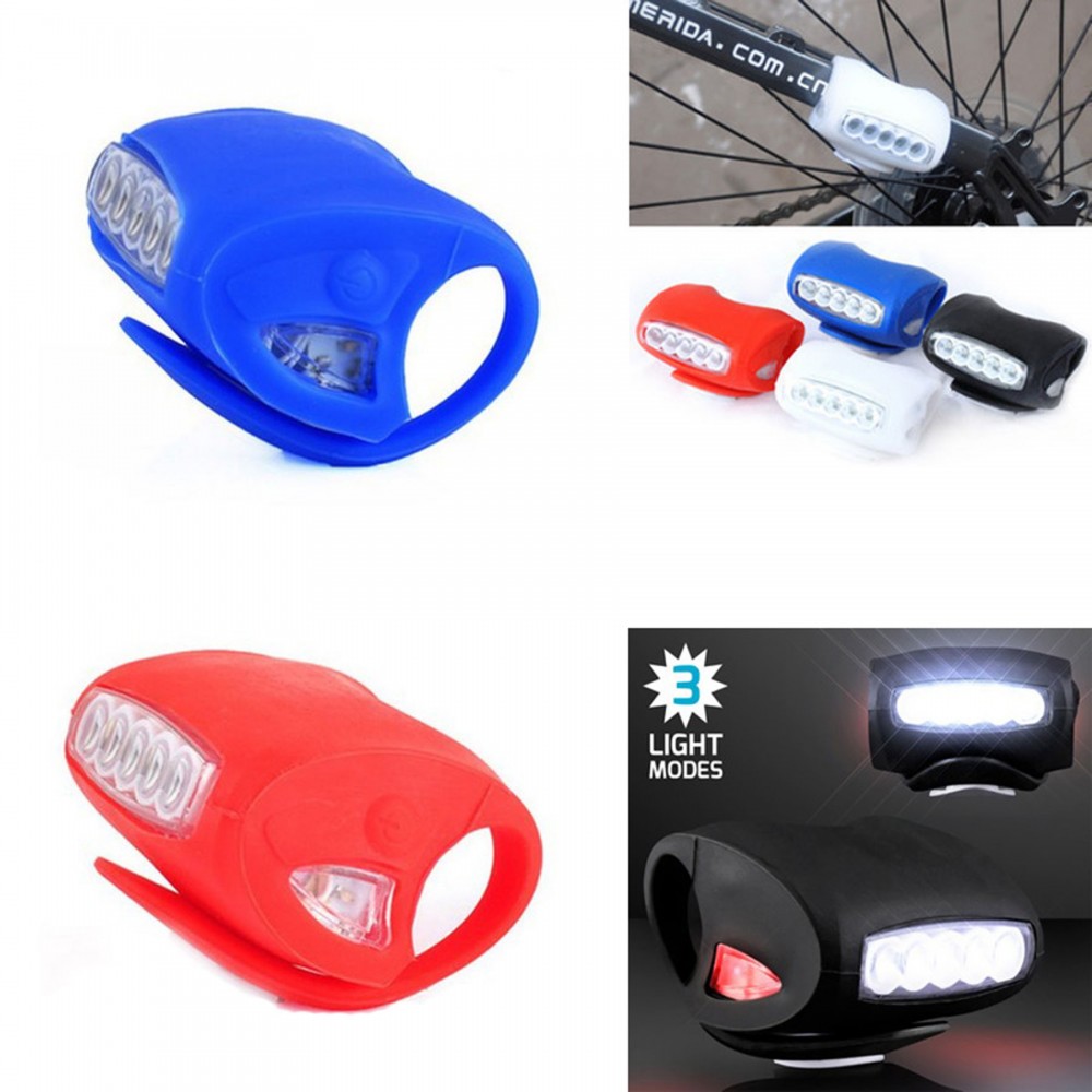 LED Bicycle Silicone Safety Light Logo Imprinted LED Bicycle Silicone Safety Light Logo Imprinted