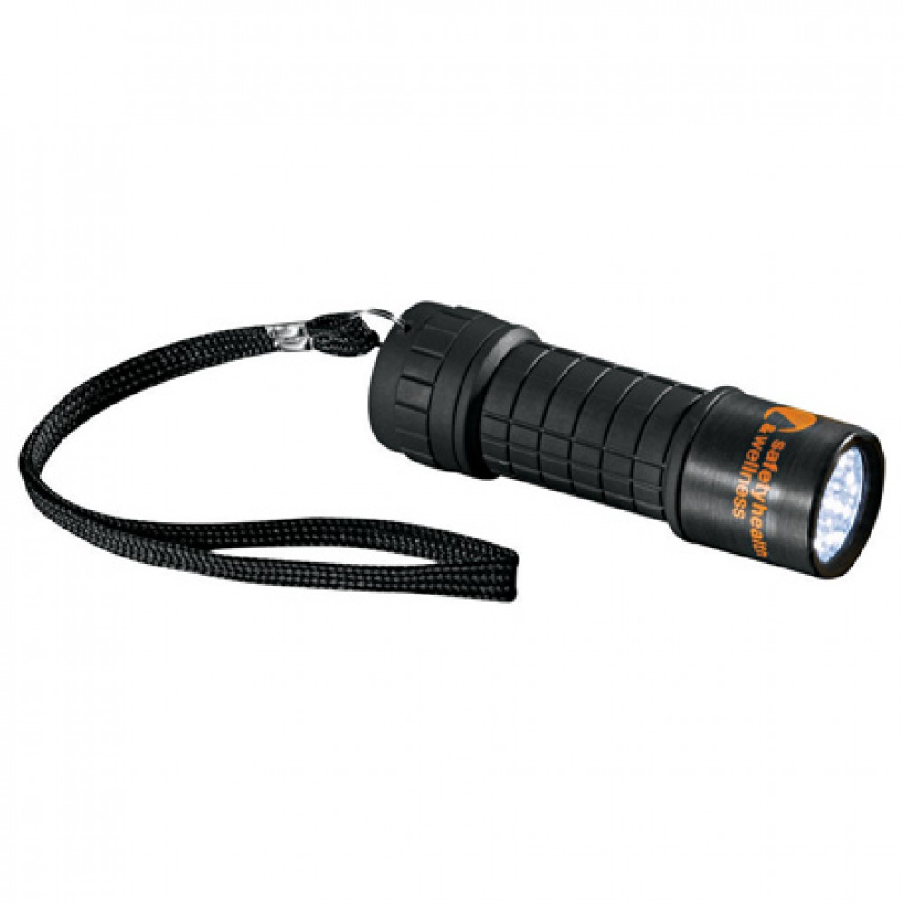 Custom Printed Built2Work 9 LED Flashlight - K35 Custom Printed Built2Work 9 LED Flashlight - K35