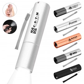 Logo Branded Rechargeable 3-Mode Zoom Mini Flashlight