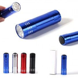 LED Aluminum Flashlight with Logo  LED Aluminum Flashlight with Logo