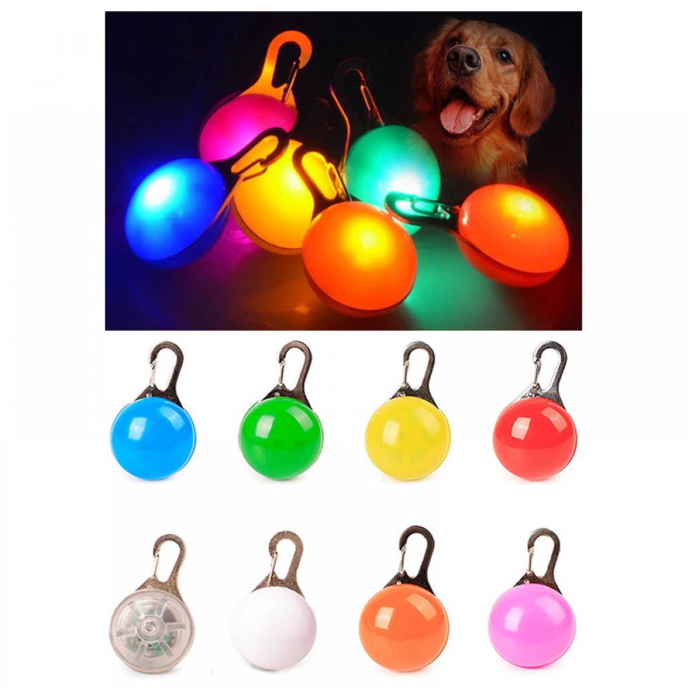 Logo Imprinted Pet Collar Glow Pendant Logo Imprinted Pet Collar Glow Pendant