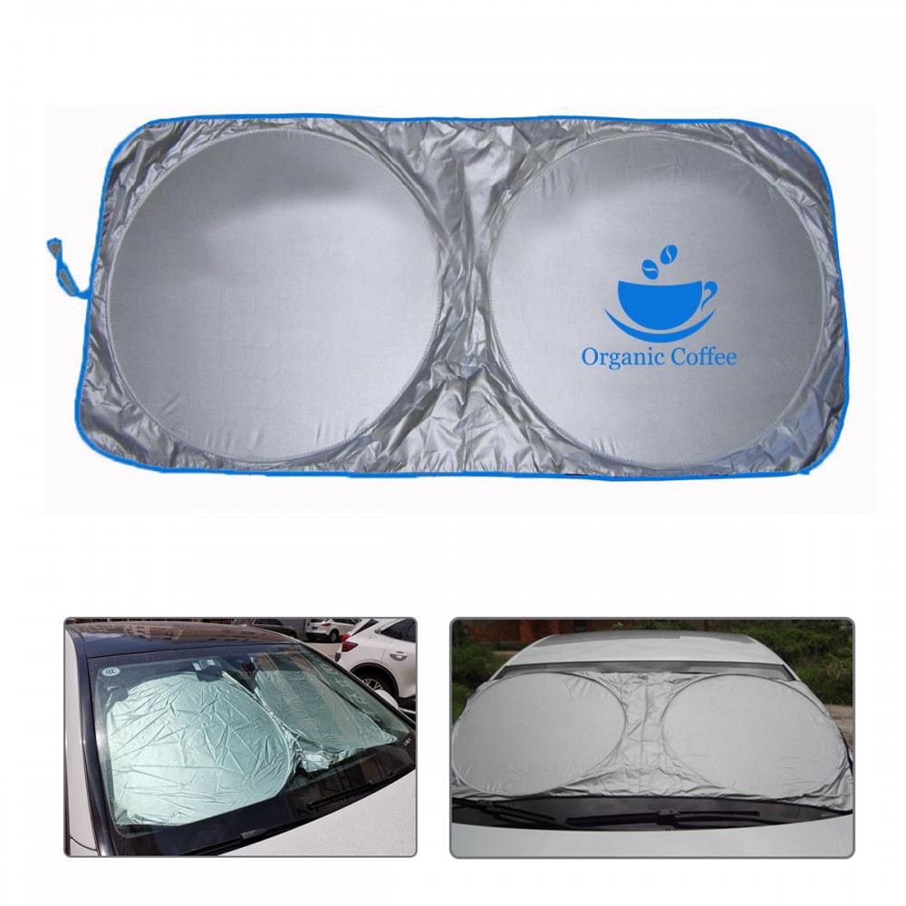 Customized Foldable car front windshield sunshade