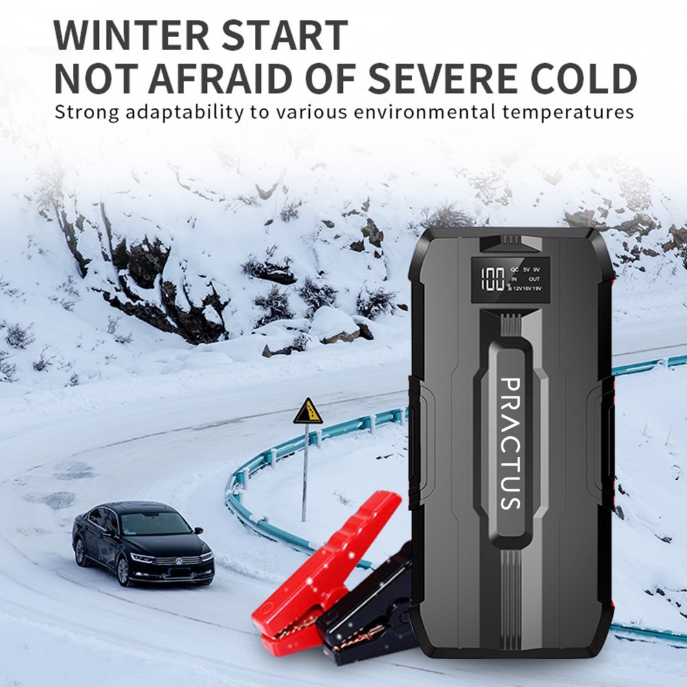 Portable Emergency battery booster 11,000mAh High-Capacity Car Jump Starters with Logo