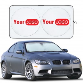 Promotional Easy To Use And Store Our Foldable Sunshade For Cars Keep Cool Vehicle Window Shade