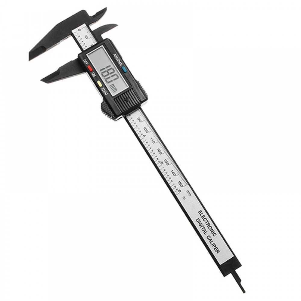 Custom Printed Carbon Fiber Digital Caliper Custom Printed Carbon Fiber Digital Caliper