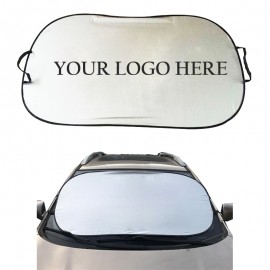 Auto Windshield Sun Shade with Logo