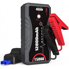 Portable Emergency battery booster Quick Charging Multiple jump starter 12800mAh with Logo