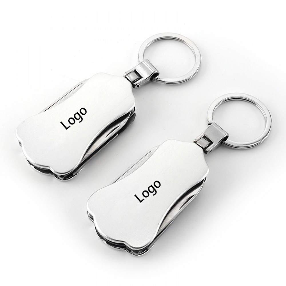 Multi-Function Tool Pocket Knife with Key Ring with Logo