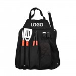 Personalized 6 Pieces Apron Style BBQ Sets