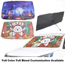 Personalized Custom Car Windshield Sunshade Umbrellas