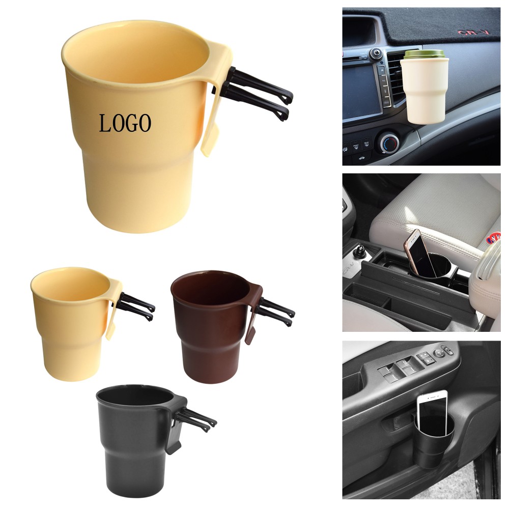 Universal Car Cup Organizer with Logo