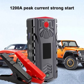 Customized Portable Emergency battery booster 15000mAh Car Jump Starter With Emergency LED Light