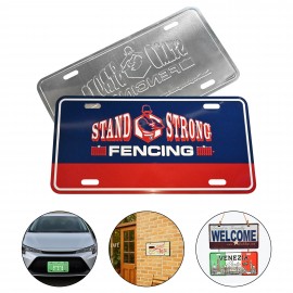 Promotional Embossed License Plates For Decoration