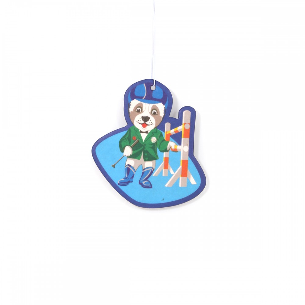 Custom Dog Shape Air Freshener with Logo