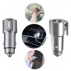 Multi Survivor Dual USB Adapter Car Charger with Logo