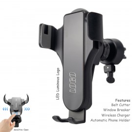 Multi Survivor Car Phone Holder Charger with Logo  Multi Survivor Car Phone Holder Charger with Logo