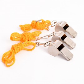 Stainless Steel Referee Whistle with Logo  Stainless Steel Referee Whistle with Logo