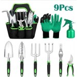 Logo Branded 9 Pcs Gardening Tools Set