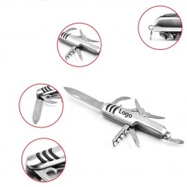 Personalized Stainless Steel Multi-Function Tool Pocket Knife  Personalized Stainless Steel Multi-Function Tool Pocket Knife