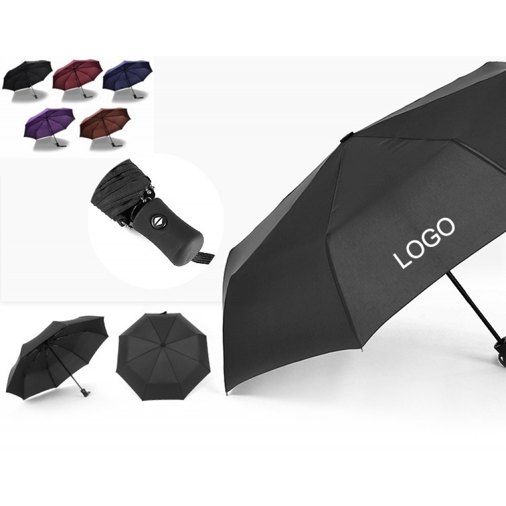 Automatic Folding Umbrella with Logo