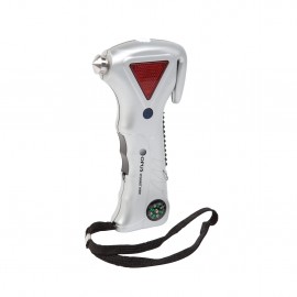 The Emergency Flasher - 6" Silver Custom Imprinted