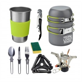 Custom Camping Cookware Set for Outdoor Cooking  Custom Camping Cookware Set for Outdoor Cooking