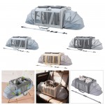 Collapsible Expandable Pet Car Cage with Logo