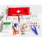 Logo Imprinted Small First Aid Kit Portable Compact Mini First Aid Kits Emergency & Medical Supplies