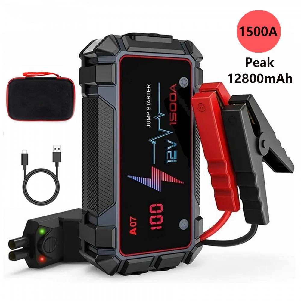 Promotional 12800mAh Portable Emergency battery booster for 12V GAS/DIESEL Car Promotional 12800mAh Portable Emergency battery booster for 12V GAS/DIESEL Car