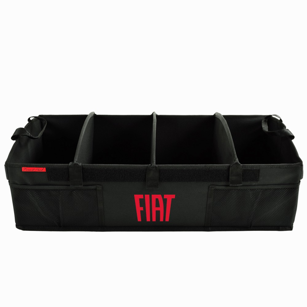Collapsible Trunk Organizer - Hard base/Adjustable dividers Logo Imprinted Collapsible Trunk Organizer - Hard base/Adjustable dividers Logo Imprinted