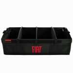 Collapsible Trunk Organizer - Hard base/Adjustable dividers Logo Imprinted