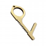 Custom Imprinted Handheld Brass EDC Keychain Tool