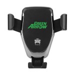 Secure-Grip Wireless Charger With Air Vent Adjustable Holder 10W Fast Charge - OCEAN PRICE with Logo
