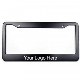 Aluminum License Plate with Logo