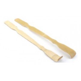 Natural Bamboo Back Scratcher & Shoe Horn (18.5" Long) with Logo