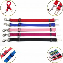 Universal Car seat Adjustable Length Dog Safety Belt with Logo