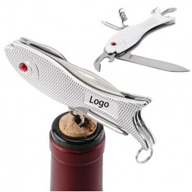 Promotional Fish Shape Stainless Steel Folding Multi-Tool